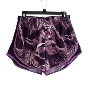 Nike Women's Graphic Purple Athletic Shorts